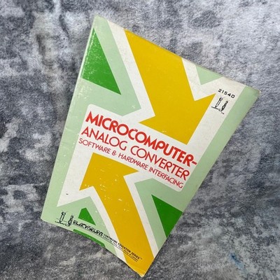 Microcomputer Analog Converter Interfacing Software Hardware Blacksburg Sams