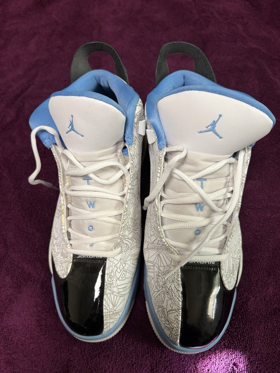 Air Jordan Dub Zero Legend Blue (((WORN))) Size 12 Men display picture 2