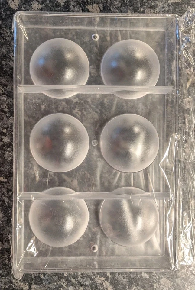Polycarbonate Chocolate Mould- Sphere / Ball Shaped - Image 2 of 2
