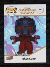 2023 Upper Deck Funko Pop Marvel Infinity Saga Patina Star-Lord #74 sv2