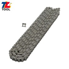 40H Heavy Duty Roller Chain 10 FT Length w/ 1 Connecting Link