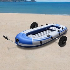 Inflatable Boat Trailer Dolly Boat Kayak Aluminum Alloy Sailboat Trailer Mover