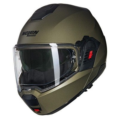 Nolan N120-1 Classic Nobile 315 Ocher Modular Motorcycle Helmet Matte