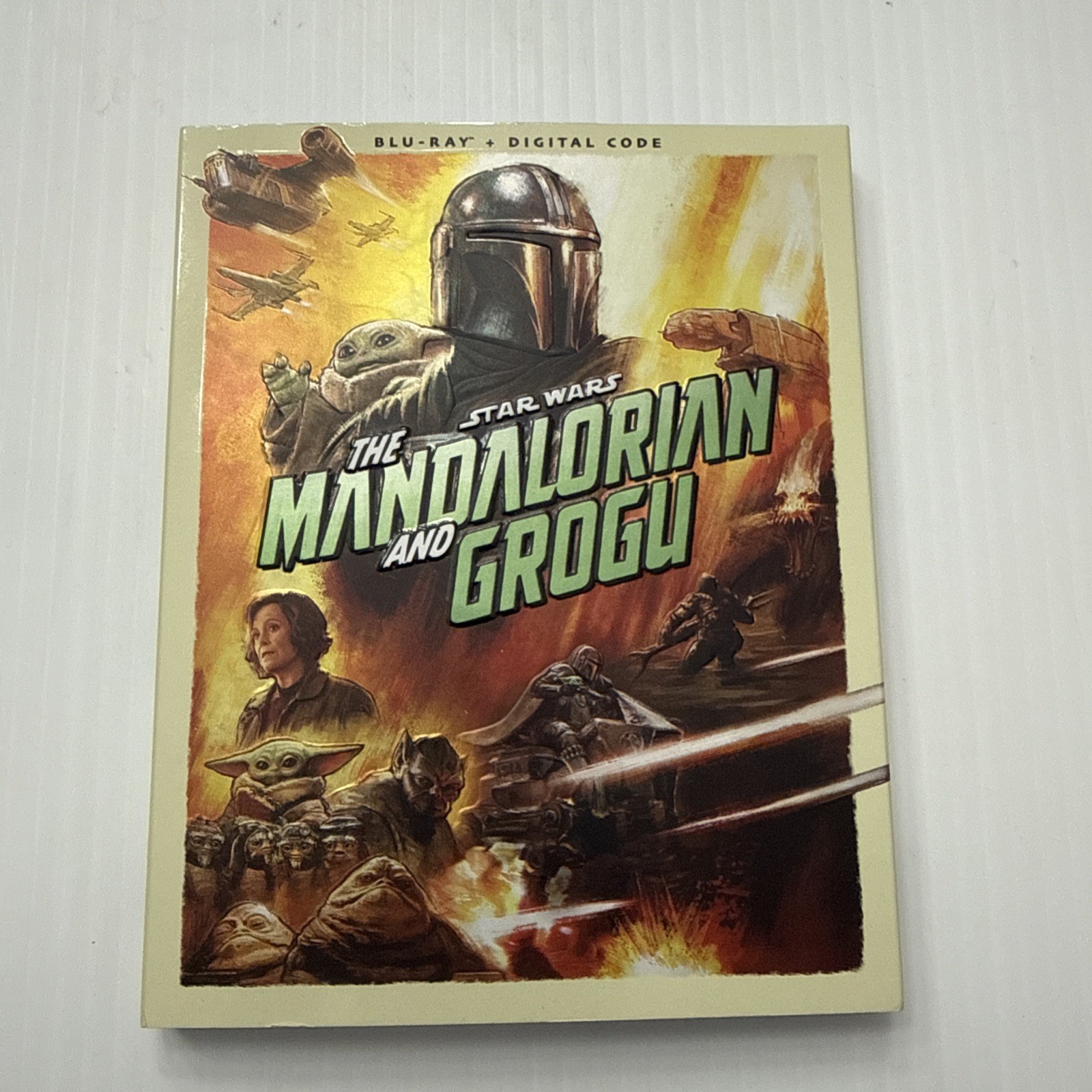 The Mandalorian And Grogu 2026 Blu-ray + Digital NEW with slipcover!!