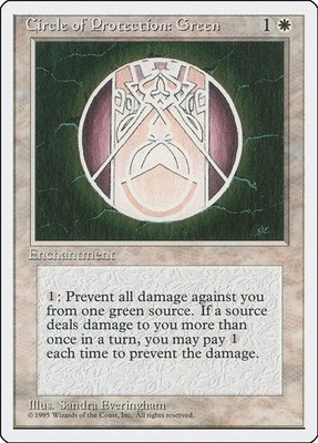 MP Circle of Protection: Green - 10 - Fourth Edition