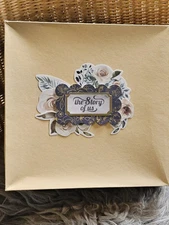 New "The Story Of Us" Our Wedding Custom Made Photo Album ~memories Scrapbook