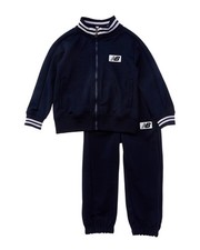 New Balance 2Pc Full Zip Jacket  Pant Set Blue 2T