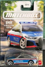 Matchbox - 2023 BMW i4 Police Sedan - 2026 - OVP - #2/5 - MB1491 - Polizei