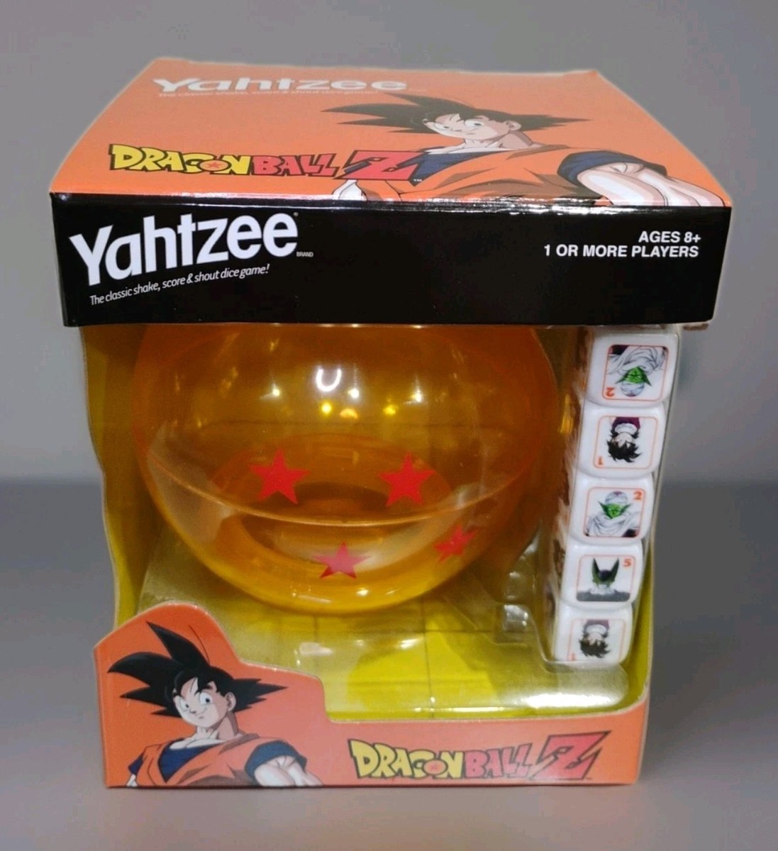 Dragon Ball Z Yahtzee Board Game Hasbro USAopoly DBZ 2017 Classic
