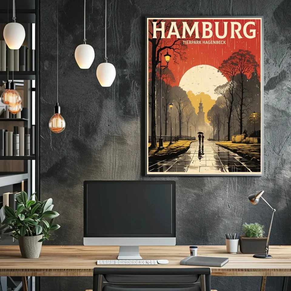 Hamburg Tierpark Hagenbeck Poster Foto 2 de 4