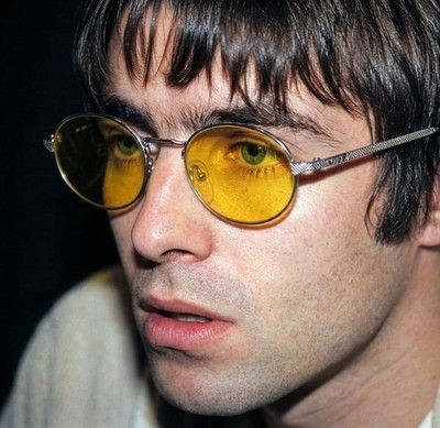 90's GIANFRANCO FERRÉ  model GFF 69 Ferre Oval Sunglasses Italy Lennon Gallaguer