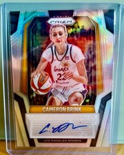 Cameron Brink 2025 Panini Prizm SILVER AUTOGRAPH SG-CB