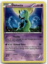 Meloetta 77/149 Holo Rare Boundaries Crossed Pokemon Holofoil Near Mint on eBay