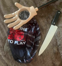 Chucky Halloween Costume Props Set Toy Knife, Adult Unisex One Size