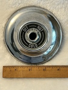 Vintage “MIX-A-BATH” Boston MA. USA 1950’s Bath & Shower Valve Trim Only (3 PCS)