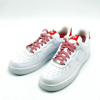 NEW* WOMEN Nike Air Force 1 '07 White / Pink Foam (IB7167 103), Sz