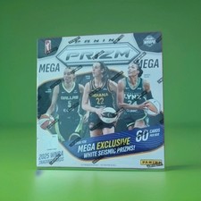 Panini 2025 WNBA Prizm Basketball Mega Box 🤐 Sealed White Seismic Prizms Hot 🔥