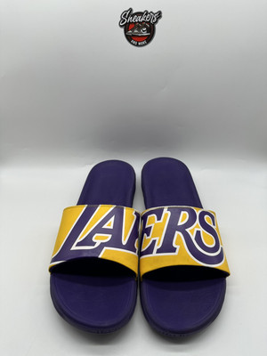nike benassi lakers