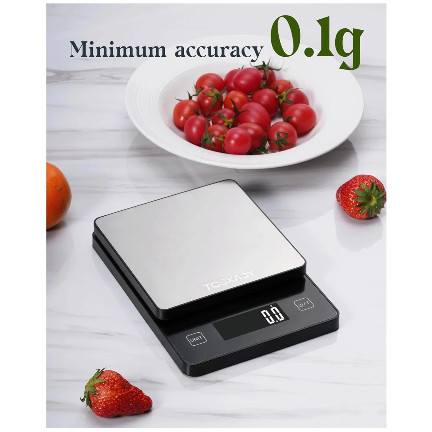 Multifunctional Kitchen Scale - 10 Units, Tare Function