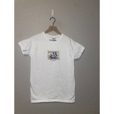 Womens Mariposa California Shirt Wildflowers Anvil Graphic Tee Top 90s M Medium