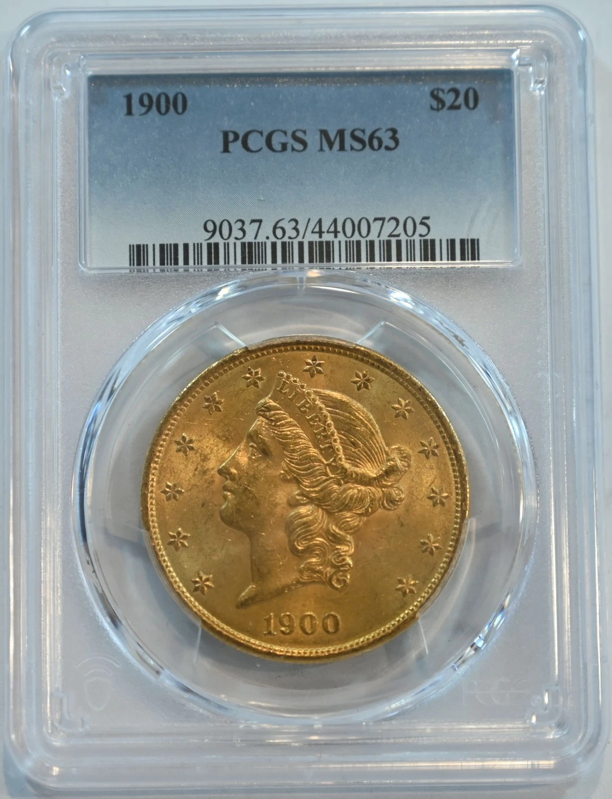 1900   $20 Liberty Gold  Double Eagle MS63  PCGS graded - free shipping!!!!