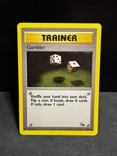 trainer gambler pokemon card value 1st Edition Fossil (62/62) Complete Set 1999| TradingCardSets.Com