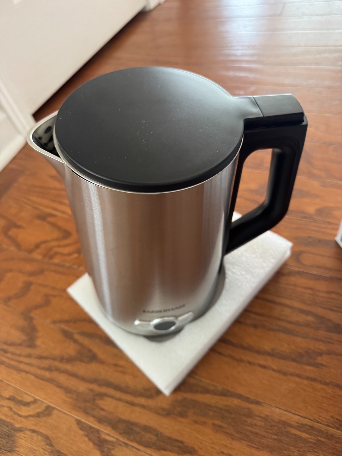 SALE Farberware 1.7 Liter Electric Kettle, Double Wall Stain