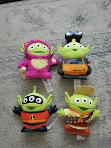 Disney Pixar Toy Story Alien Plush lot USED 