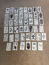 Temporary Tatoos - Set of 46 Sheets