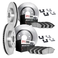 For Mercedes-Benz GLC300 16-18 DFC PRO-KIT 5000+ Plain Front & Rear Brake Kit