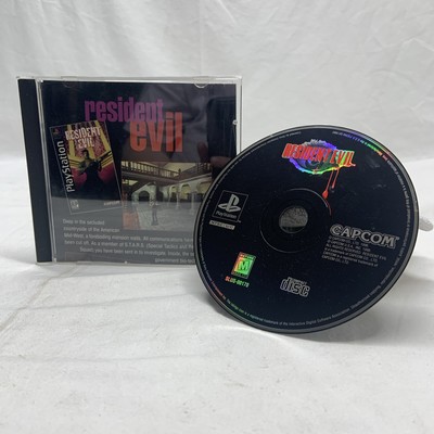 Resident Evil Sony PlayStation 1 PS1 Black Label Disc