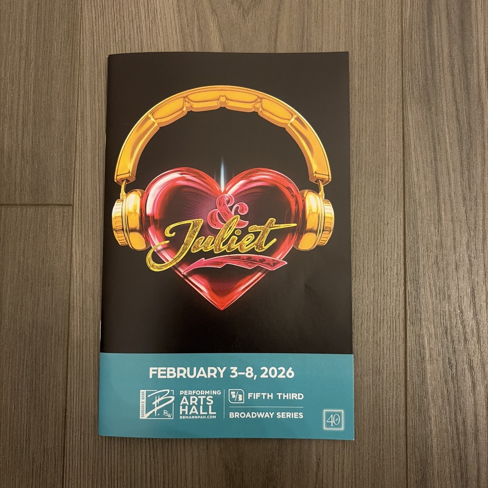 Tour Playbill & JULIET FT. MYERS, FL