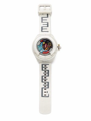 Hasbro Yo-Kai Kids Digital Cartoon Wristwatch White Plastic Alarm One Medal
