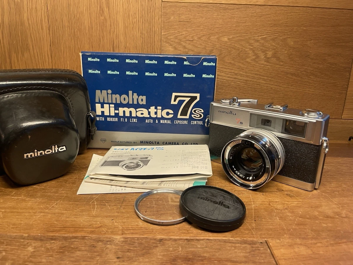 Minolta Hi-Matic 7S Film Cameras for sale | eBay