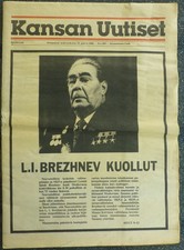 Finnische Tageszeitung KANSAN UUTISET vom 12....