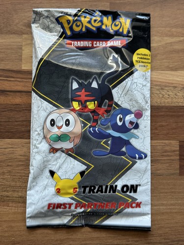 Pokémon TCG: First Partner Pack - Alola (25th Anniversary)