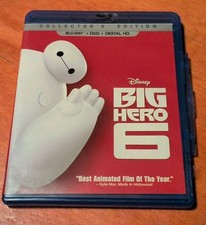 Big Hero 6 Blu-ray Ryan Potter Scott Adsit Maya Rudolph T.J. Miller Alan Tudyk