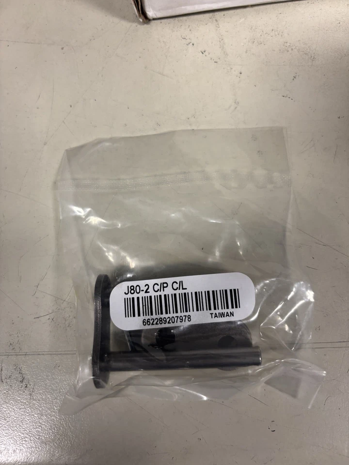 10 PIEZAS ESLABONES DE CONEXIÓN DE CADENA BROWNING J80-2 C/P C/L Foto 3 de 4