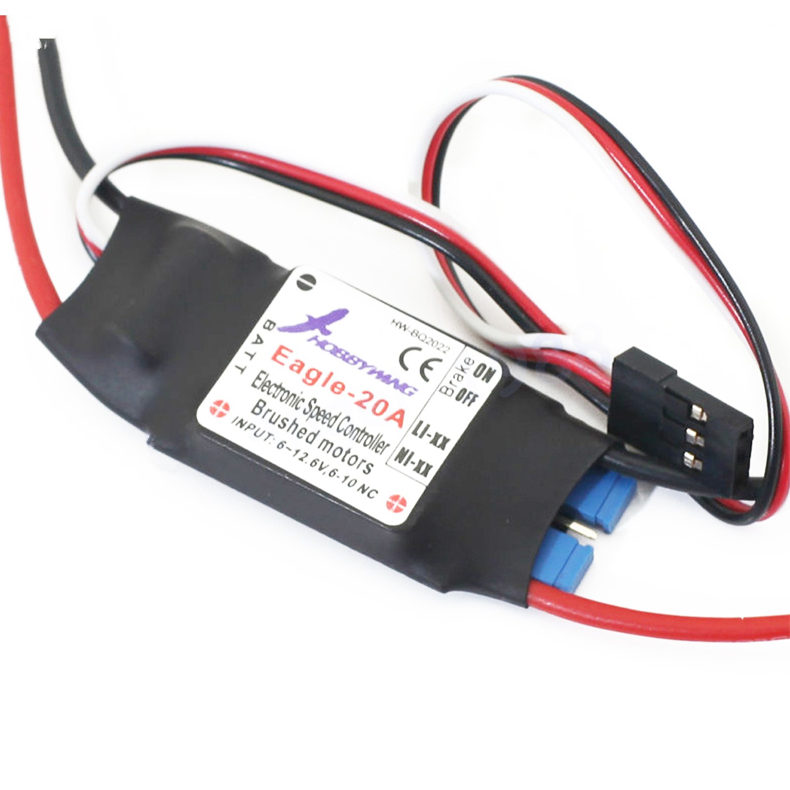 RC Airplane Plane Brushed Motor ESC For Hobbywing Eagle Burst 25A up to 10 Secs