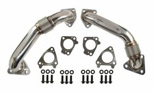 Stainless Steel Up Pipes for GMC Heavy-Duty 2001-2016 LB7 LLY LBZ 6.6L Duramax