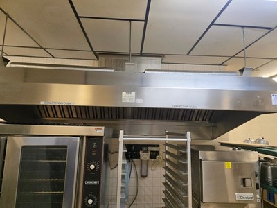 Air Systems 6ft Commercial Stainless Steel Exhaust Hood - Type I Grease Hood
