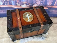 Lord of the Rings White Tree of Gondor Keepsake Box - Handmade Wood Chest LOTR