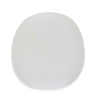 Stone Lain Delilah Salad Plate 6-Piece Dish Set Porcelain Cream 6 Salad Plates