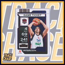2025-26 Panini Contenders EuroLeague Basketball Luis Scola Game Ticket Red #80