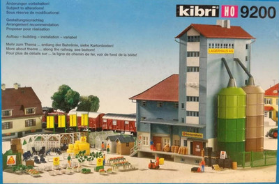 Kibri H0 - 9200 Lagerhaus AG mit Gartenmarkt - Neu & OVP