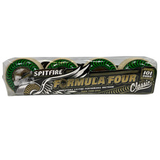 Spitfire Formula Four Classic 54mm 101a Skateboard Wheels Set Of 4 Spitfire Formula Four Classic 54mm 101a Skateboard Wheels Set Of 4