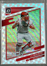 2021 Donruss Optic Crisis #161 J.T. Realmuto