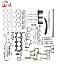 Fit For Chevrolet Sonic Cruze Trax Engine Pistons Overhaul Rebuild Kit Con Rods