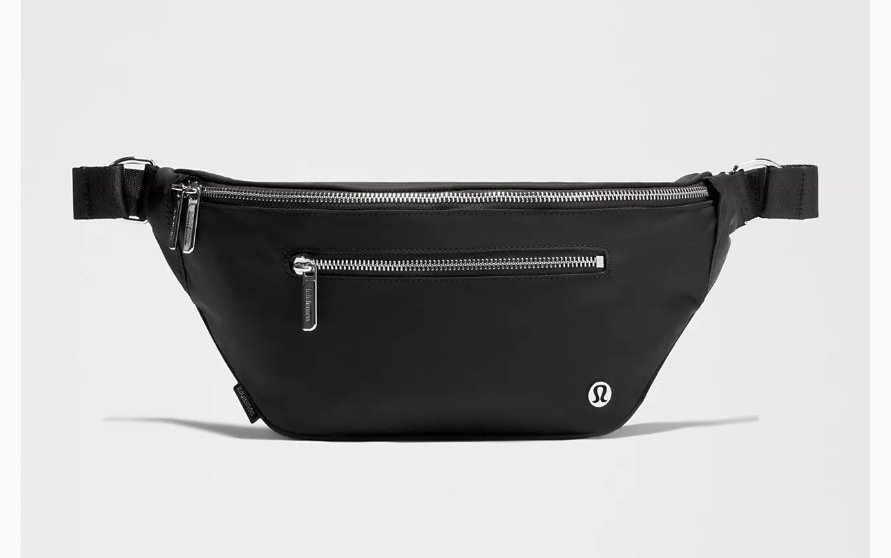 Lululemon City Essentials 3L Belt Bag Crossbody In Black Water Repellant  NWOT