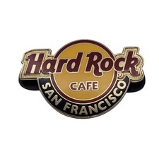 Hard Rock CAFE Pin Badge San Francisco Spilla Ufficiale USA Pubblicità da Col...